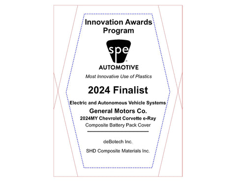 39 Electric and Autonomous Vehicle Systems: Composite Battery Pack Cover - 2024 Finalist