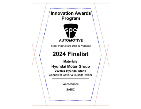 66 Materials: Connector Cover & Busbar Holder - 2024 Finalist