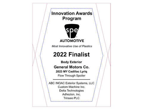 5 Body Exterior: Flow Through Spoiler - 2022 Finalist