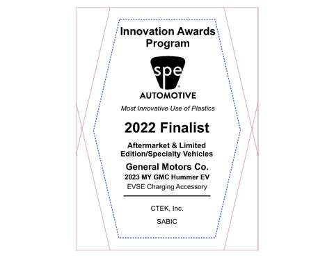 12 Aftermarket & Ltd. Edition/Specialty Vehicles: EVSE Charging Accessory - 2022 Finalist
