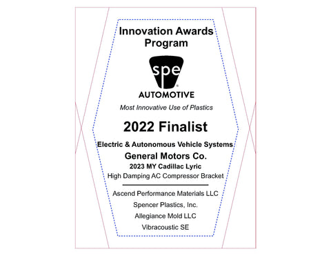 18 Electric & Autonomous Vehicle Systems: High Damping AC Compressor Bracket - 2022 Finalist