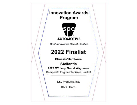 26 Chassis/Hardware: Composite Engine Stabilizer Bracket - 2022 Finalist