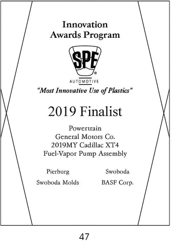 47 Powertrain: Fuel-Vapor Pump Assembly - 2019 Finalist