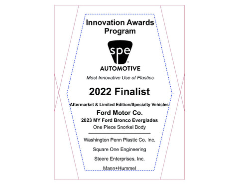 48 Aftermarket & Ltd. Edition/Specialty Vehicles: One Piece Snorkel Body - 2022 Finalist