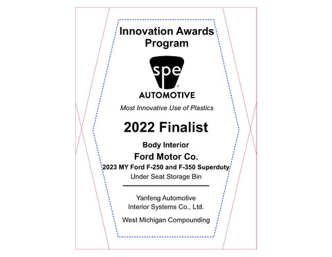 60 Body Interior: Under Seat Storage Bin - 2022 Finalist