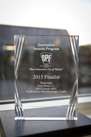 43 Powertrain Transmission Heat Exchanger Cradle - 2015 Finalist