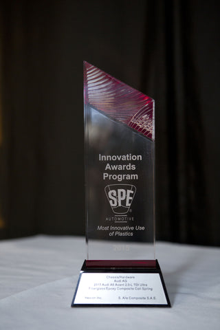 62 Chassis/Hardware Glass Fiber Epoxy Composite Coil Spring - 2015 Category Winner
