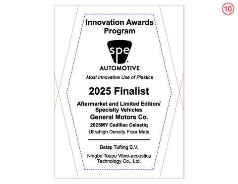 10 Aftermarket and Limited Edition/Specialty Vehicles: Ultrahigh Density Floor Mats - 2025 Finalist