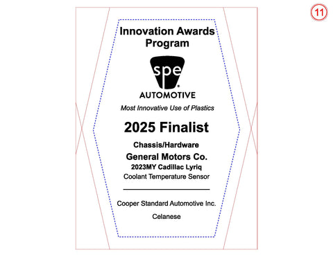 11 Chassis/Hardware: Coolant Temperature Sensor - 2025 Finalist
