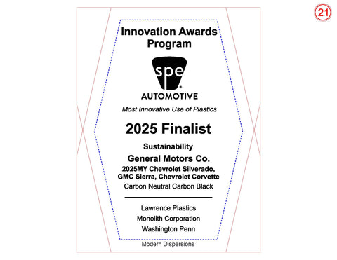 21 Sustainability: Carbon Neutral Carbon Black - 2025 Finalist