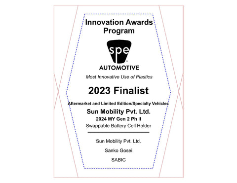 49 Aftermarket & Ltd. Edition/ Specialty Vehicles:  Swappable Battery Cell Holder - 2023 Finalist