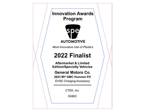 12 Aftermarket & Ltd. Edition/Specialty Vehicles:  EVSE Charging Accessory - 2022 Finalist