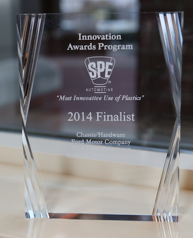 41 Chassis/Hardware Seamless Flipper Window - Finalist Desk Plaque