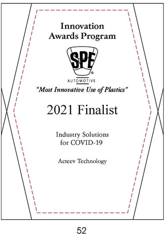 52 Industry Solutions for COVID-19:  Acteev Technology - 2021 Finalist