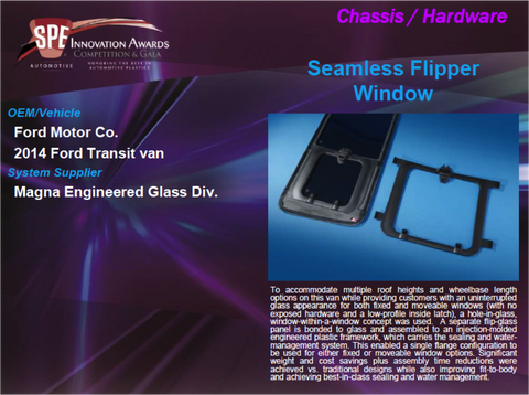 CH Seamless Flipper Window 9x12 Display Plaque