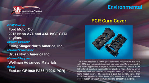 EN PCR Cam Cover - 2015 Display Plaque