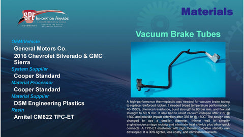 MT:  Vacuum Brake Tubes - 2016 Display Plaque
