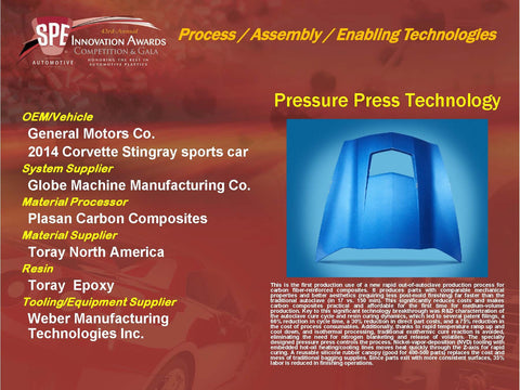PA - Pressure Press Technology - Display Plaque 9x12